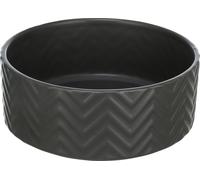 TRIXIE Gamelle, en céramique, 0,9 l/ 16 cm, Noir - 25021