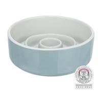 Bol en céramique à alimentation lente 0,45 l/ø 14 cm gris/bleu