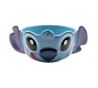 Bol en céramique multicolore - ABYSTYLE - Lilo & Stitch - Disney - 116x181x182 mm - 595 g - Bleu - Attrape-l'oeil