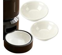 Bol en céramique pour Nourriture de Chat Compatible avec Petlibro PLAF005/PLAF103, pour Chat/Petit Chien, Insert de Rechange pour Distributeur Automatique, Lave-Vaisselle, Lot de 3