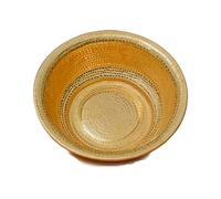 Bol en cuivre martelé à la main - Bassin de trempage des pieds de grande capacité et brasero portable pour le camping, les pique-niques, et incinérateur en plein air