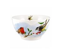 Bol en grès Oiseaux du Jardin 480 ml Blanc