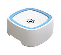 Bol en livre étanche pour chien - Bol d'eau pour chien de 1,5 l - Distributeur d'eau - Bol de grande capacité orienté nord pour animaux de compagnie - Mise à niveau des pilules