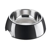 Bol En Mélamine HUNTER Pour Chiens 1400 Ml Noir Facile À Nettoyer Très Durable