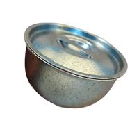 Bol en métal à une couche de 600 ml avec couvercle isotherme pour repas chauds, récipient à déjeuner avec couvercle pour repas chauds