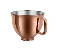 Bol En Or Rose, Compatible Avec Les Robots Pâtissiers KitchenAid De 5 Pintes (4,7 L), Bol De Rechange En Acier Inoxydable, Compatible Avec Les Robots Pâtissiers KitchenAid À Tête Inclinable.