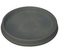 Bol en plastique sous le pot Marcella anthracite Ø 26 cm