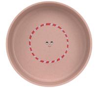 Bol en polypropylène et cellulose Tiny Team rose