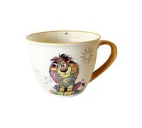 KIUB Bol timbale avec une anse - Motif lion le roi des animaux- matière porcelaine - contenance 550ML