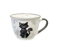 Bol en porcelaine Chat noir