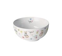 Bol en porcelaine fine jardin de pâques