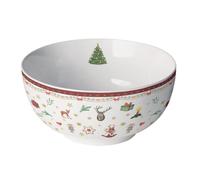 Bol en Porcelaine Fine - Ornements de Noël