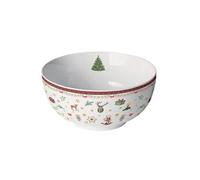 Bol en Porcelaine Fine - Ornements de Noël
