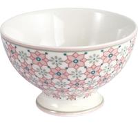 Bol en porcelaine sur pied Gwen Pale Pink