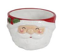 Bol en relief en céramique 45 cl CHRISTMAS TIME modèle père noël