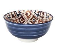 Bol en relief en porcelaine 57 cl collection ORIGINE bleu