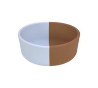 LÄSSIG Baby Silicone Bol pour enfant/Silicone Bowl Happy Rascals Smile