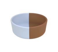 LÄSSIG Baby Silicone Bol pour enfant/Silicone Bowl Happy Rascals Smile