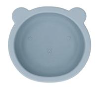 Bol en Silicone pour Enfants, éviter les Déversements Alimentaires de qualité Alimentaire pour Tout-petits en Forme d'ours en Forme de Dessin animé, Design adapté aux Enfants,