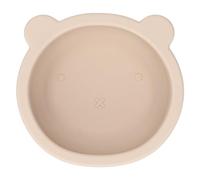 Bol en Silicone pour Enfants, éviter les Déversements Alimentaires de qualité Alimentaire pour Tout-petits en Forme d'ours en Forme de Dessin animé, Design adapté aux Enfants,