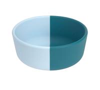 Bol en silicone - tiny team - chien bleu TU