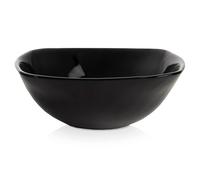 Bol en verre noir - ORION - LUNA - 450 ml - 15x15x5 cm - Noir - Compatible micro-ondes - Compatible lave-vaisselle
