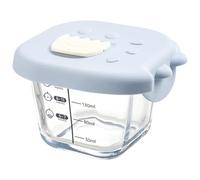 Bol En Verre Pour - Récipient De Préparation Alimentaire De 230 Ml, Plat De Service En Petite Portion, Couvercle En Silicone Dinosaure | Bol De Stockage De Céréales À L'avoine Pour Bébé, Pour