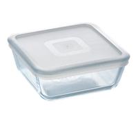 Bol en verre - PYREX - Cook & Freeze - 15 x 15 x 4 cm - 0,8 litre - Couvercle en plastique