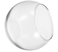 Bol en Verre Rond pour Poisson, Design Compact et Transparent | Verre, Style Moderne, pour Atelier et Galerie Marchande, Objet Décoratif, Forme Ronde, Usage Polyvalent
