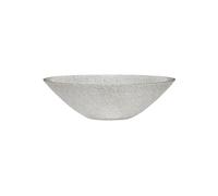 Bol en verre transparent, taille L, rond, compatible lave-vaisselle - Hübsch, Fuyu - Ø25x8 cm