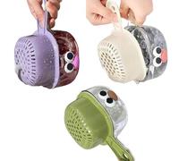 Bol et passoire à ustensiles de cuisine multi-usages avec une prise en main facile et convient comme solution de rangement peu encombrante pour le panier à linge à légumes