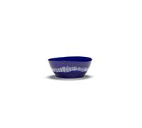 Bol Feast L Bleu Foncé/ Rayures Blanches