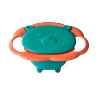 Bol gyroscopique résistant aux déversements - Bol de collations rotatives à 360 degrés pour les tout-petits, conception résistante aux déversements | Baby Nourning Bowll pour garçons et filles, porte-