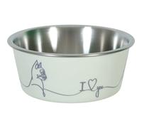 Bol inox chat pour chat Zolux Beige 400 ml