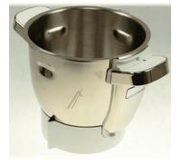 Moulinex - Bol inox Companion MS-8030000400 - 2 poignées - Résistant - Blanc
