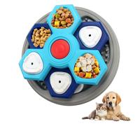 Bol interactif à Alimentation Lente pour Animaux de Compagnie, Approche de Rotation en 3 Parties, contrôle la Vitesse d ' Alimentation pour Une Digestion Saine chez Les Chiens, Petit Chien, gamelle