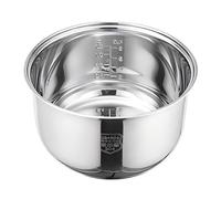 Bol Intérieur 4L 304, Compatible With Esperanza, EKG011 | Pot Intérieur For Cuiseur À Riz En Acier Inoxydable, Pots Durables For Multi-cuiseurs