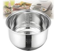 Bol intérieur de cuiseur à riz en acier inoxydable 304 pour pot intérieur de remplacement Zojirushi NS-TSC10 (5 5 tasses)3L