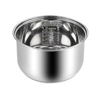 Bol intérieur de cuisinière à riz en acier inoxydable 304, compatible avec Zojirushi NS-TSC10, (5.5Cups) pot intérieur de remplacement de cuisinière multi