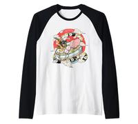 Bol japonais Ramen Dragon Fantasy Food and Sushi Art Manche Raglan