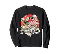 Bol japonais Ramen Dragon Fantasy Food and Sushi Art Sweatshirt