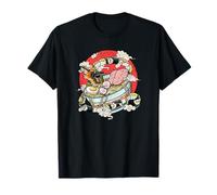 Bol japonais Ramen Dragon Fantasy Food and Sushi Art T-Shirt