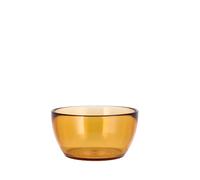 Bol KUSINTHA 12cm verre coloré Ambre Bitz