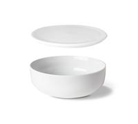 Bol large avec couvercle, porcelaine tchèque, 21 cm, Optimo, G. Benedikt