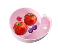 Bol Lave-Fruits - Passoire Légumes Tournante Escargot | Accessoire Maison pour Préparation Salade Baies Fraises Tomates Laitue