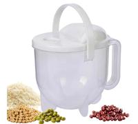 Bol lave-riz | Outil ergonomique à poignée et multifonction | Bol à laver le riz avec égouttoir supérieur | pour Fruits Céréales Aliments Tomates Raisins Personnes Âgées Ménagères Familles