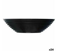 Bol Luminarc Harena Soupe 20 Cm Noir Verre (24 Unités)