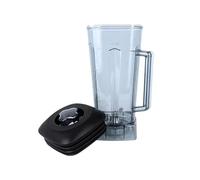 Bol mélangeur 2 L avec couvercle de lame, accessoires de mixeur, mélangeur auxiliaire de cuisine, robot culinaire, pièces de mixeur, bol de remplacement, bol de remplacement