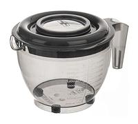 Bol mélangeur avec couvercle anti-éclaboussures gradué et anse robuste pour usage alimentaire 2,5 l