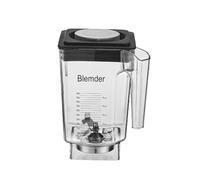 Bol mélangeur avec couvercle et lame inférieure - Réservoir de rechange for extracteur de jus, compatible avec l'appareil Blendtec Connoisseur 825